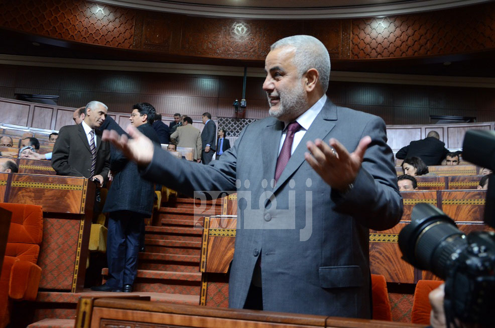 بنكيران: ماجيناش للحكومة باش نقولو للرجال التحوا وللنساء تحجبن والثورة ماغاديش تكون فالمغرب حيت شباب 20 فبراير يطالبون بالإصلاح وليس إسقاط النظام