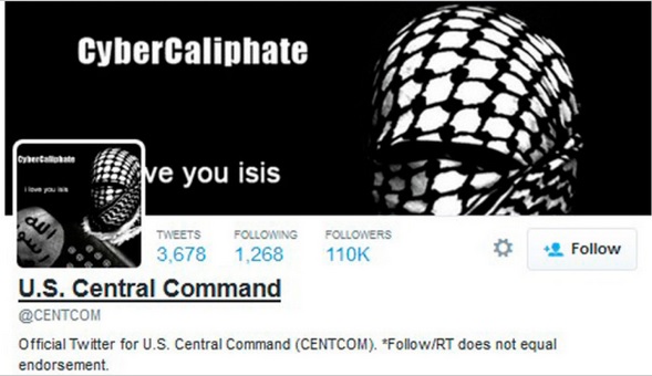 'داعش' تخترق حسابات القيادة المركزية الأمريكية على تويتر و يوتيوب